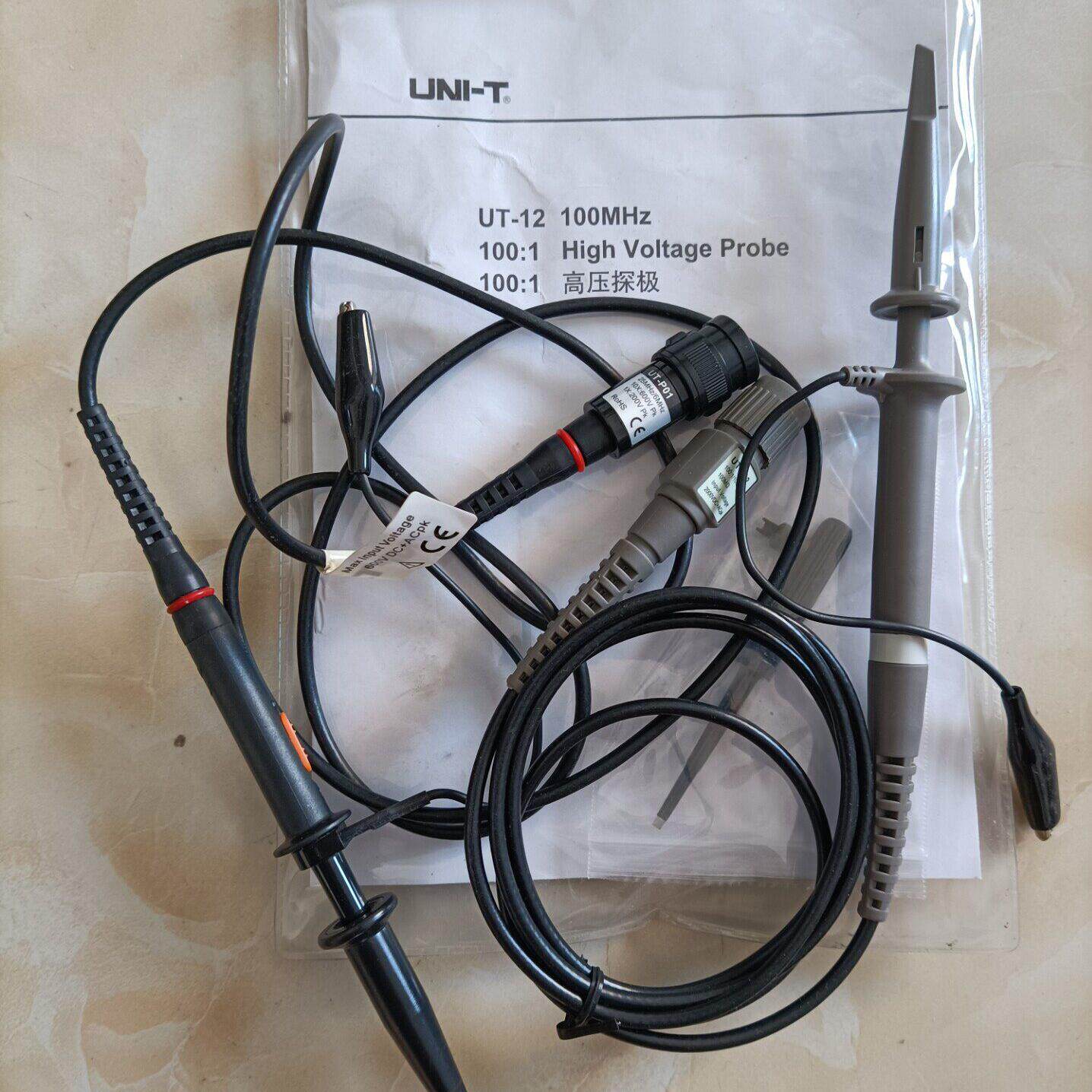 优利德100M 25M示波器探头 UT-P12 UT-P