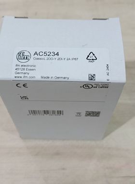 IFM易福门输入输出模块AC5234 日期新鲜。