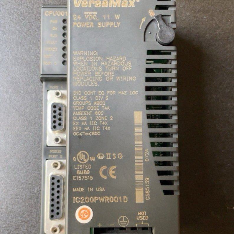 GEVersaMax电源模块IC200PWR001D