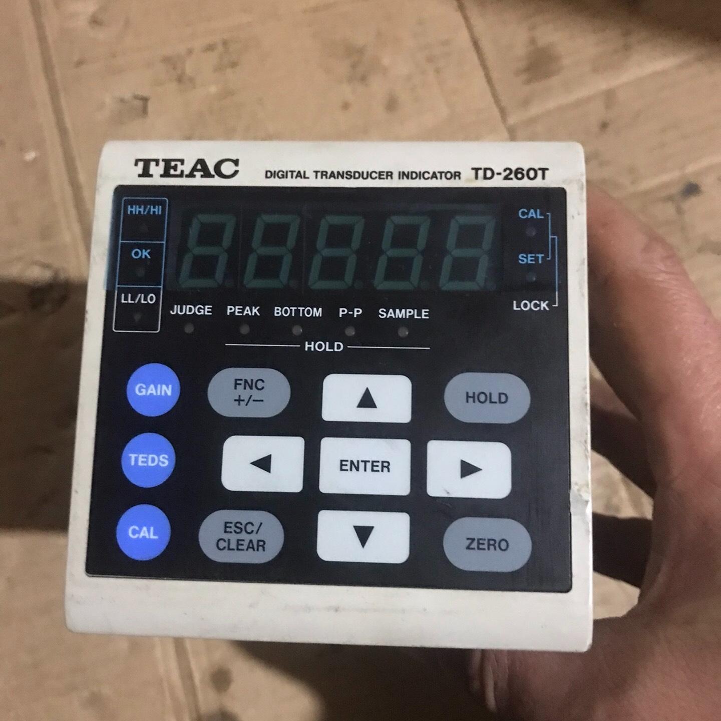 TD-260T日本称重测力数字显示控制器 拆机件 通电包