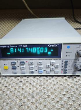 韩国Credix FC-300频率计 3GHz 双通道 CH
