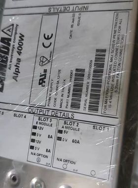 LAMBDA Alpha 400W电源 型号H40067 多