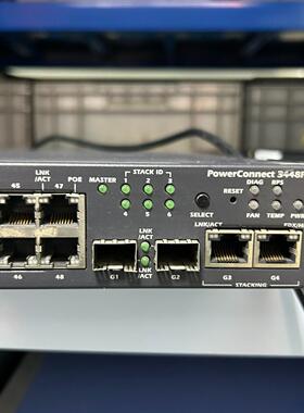 PowerConnect 3448P千兆交换机 48口千