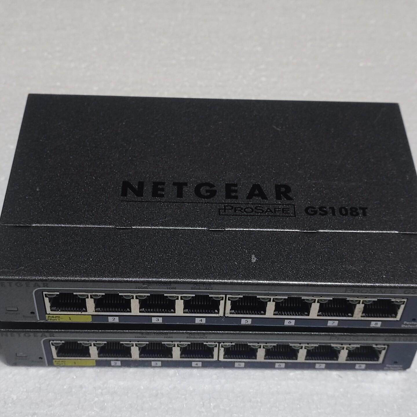 NETGEAR美国网件 GS108T V2 8口千兆 带PO