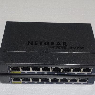 NETGEAR美国网件 GS108T V2 8口千兆 带PO