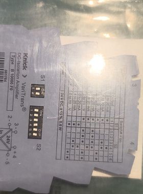 德国Knick VariTrans B 10000 F0信号
