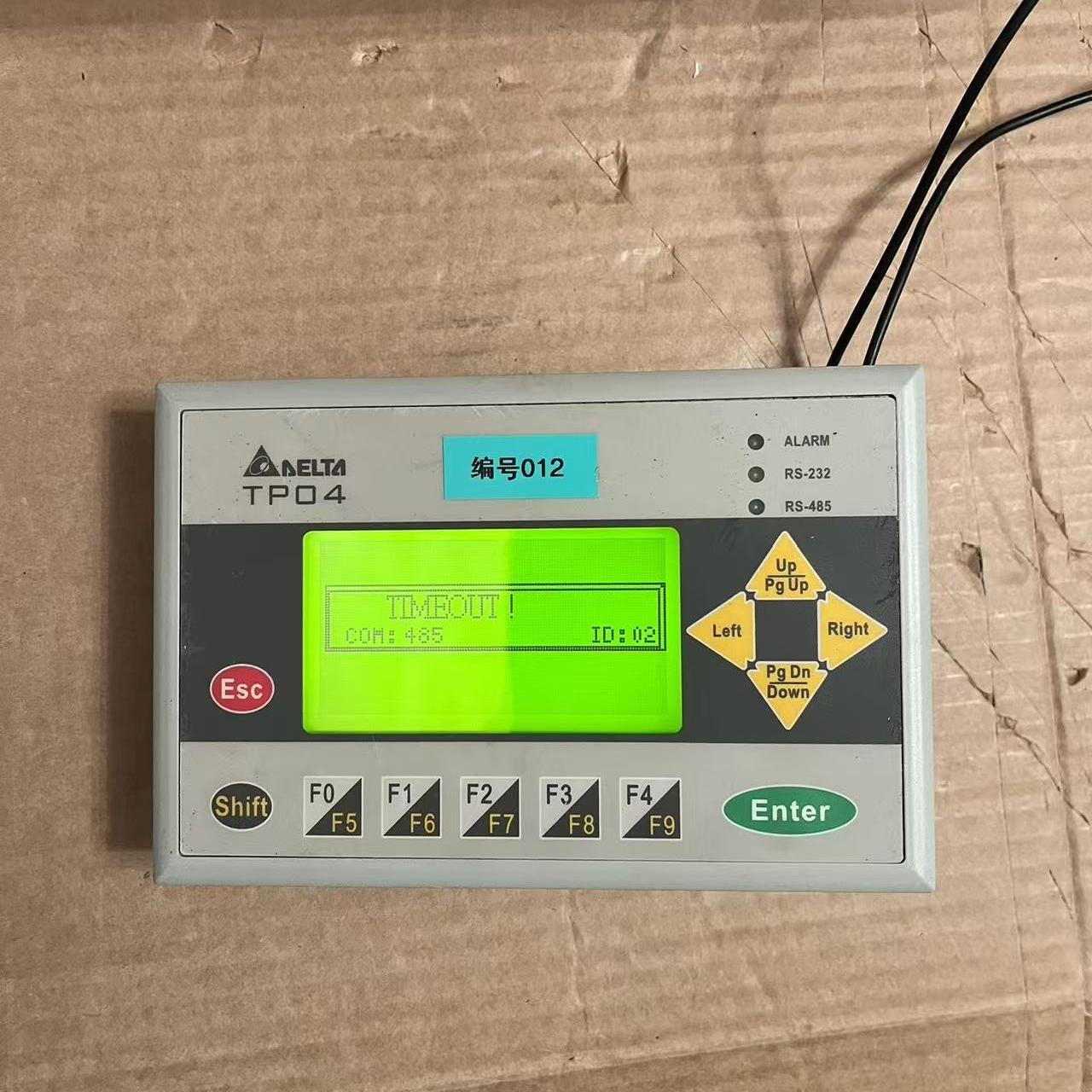 TP04G-AS2  台达文本显示器 拆机 成色见图 功