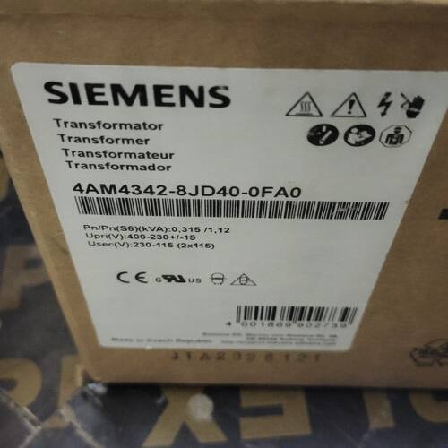 变压器型号4AM4342-8JD40-0FA0 原