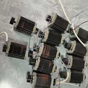 鸣志57电机AM24HS5401 实物 24N功能完好