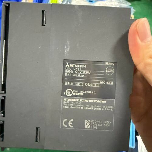 PLC CPU模块 Q02HCPU  拆机件。