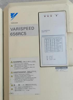 拆机安川变频器656RC5 CIMR-R5A4015 成色如