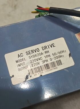 AC伺服驱动器SYDX20A-RH 通配版400W-1200