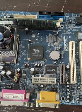 映泰 VT8601T芯片组 M6VLQ 主板 370针线切割