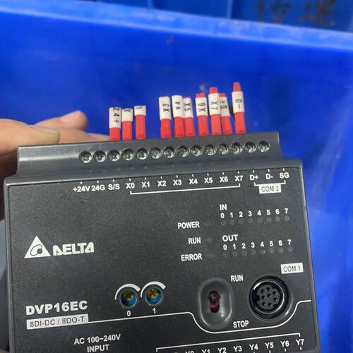 台达PLC DVP16EC00T3 拆机100-240V