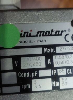 意大利蒙特电机pCE230M3T 拆机 八成新 没有外