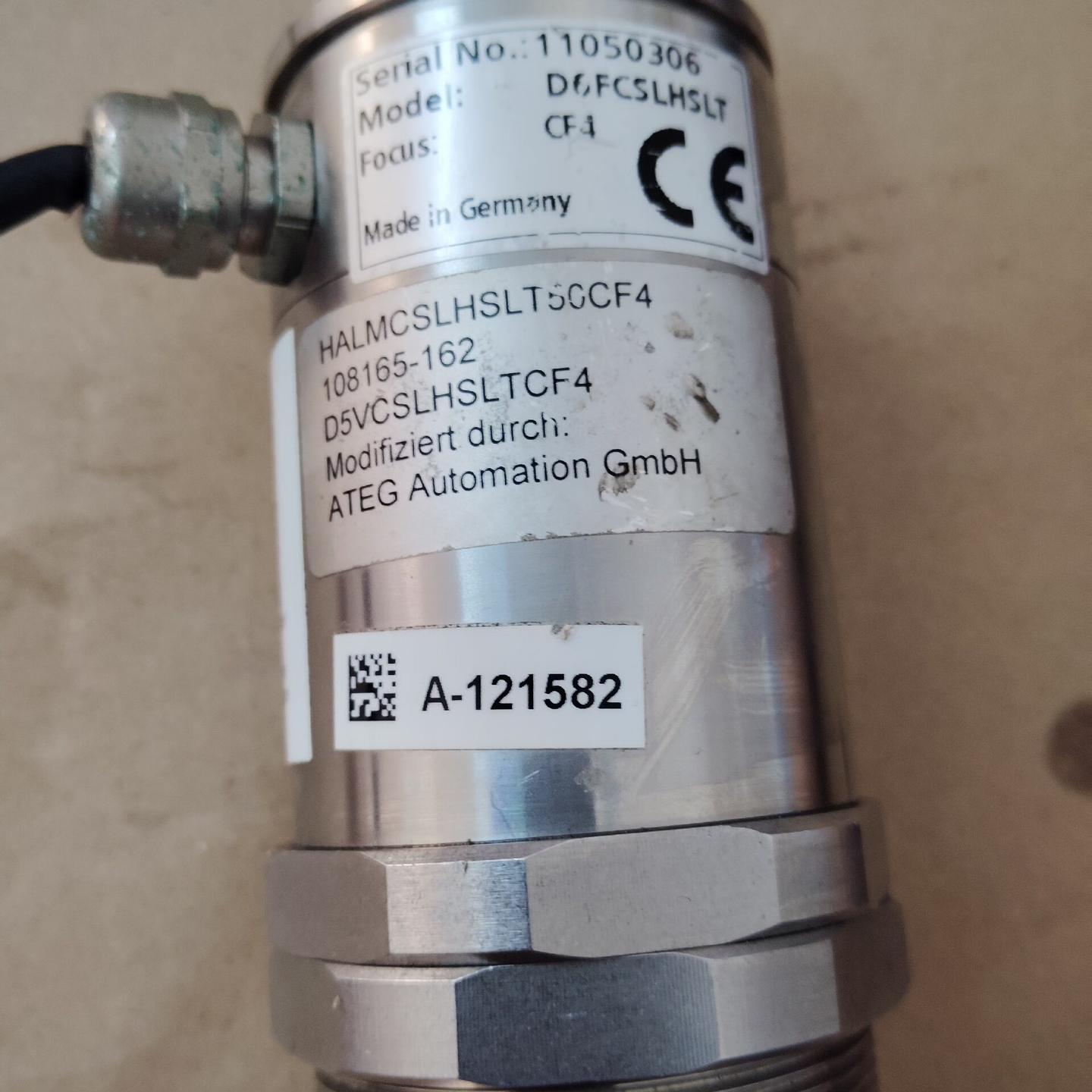 德国汉姆H.A.L.M红外测温探头 D6FCSL-HSLTC