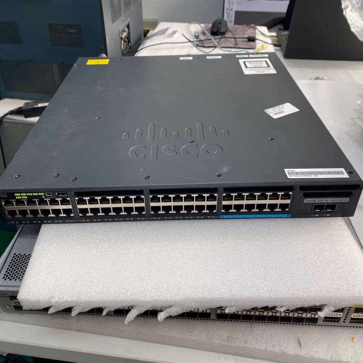 WS-C3650-12X48FD-S千兆三层交换机