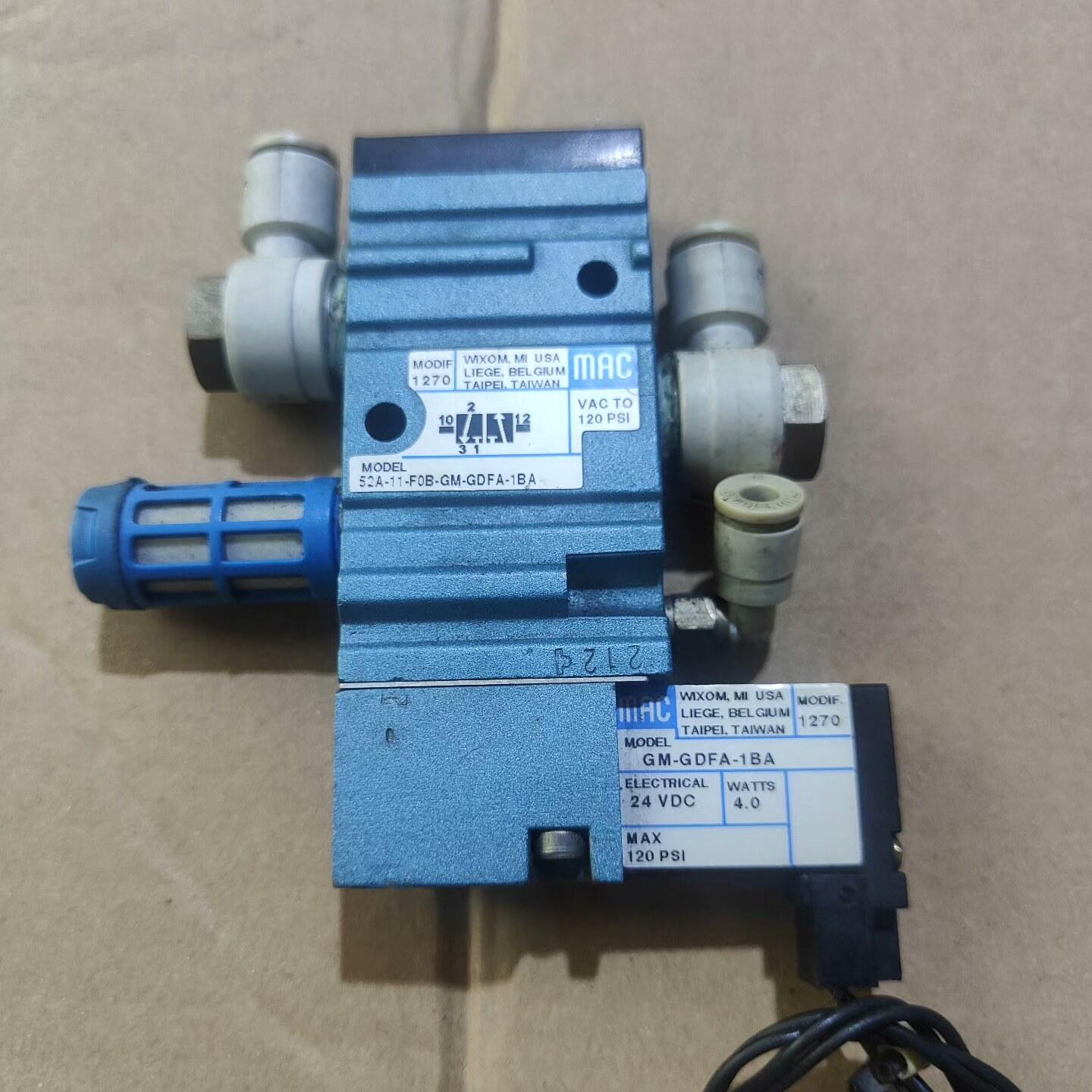 MAC电磁阀52A-11-F0B-GM-GDFA-1BA