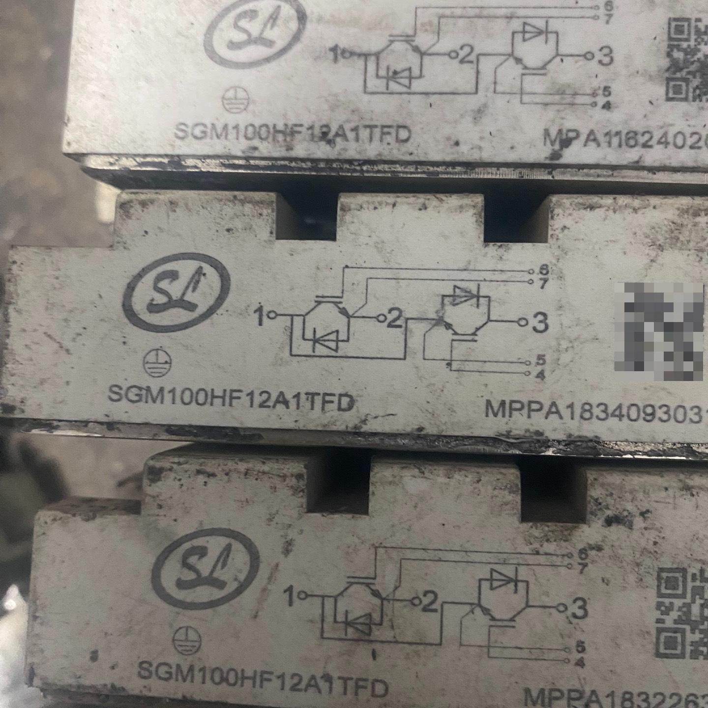 士兰微IGBT模块SGM100HF12A1TFD 实物拍摄