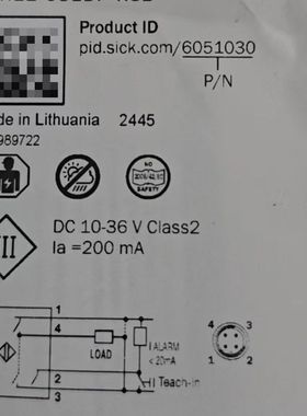 CM12-08EBP-KC1西克SICK电容接近开关传感器