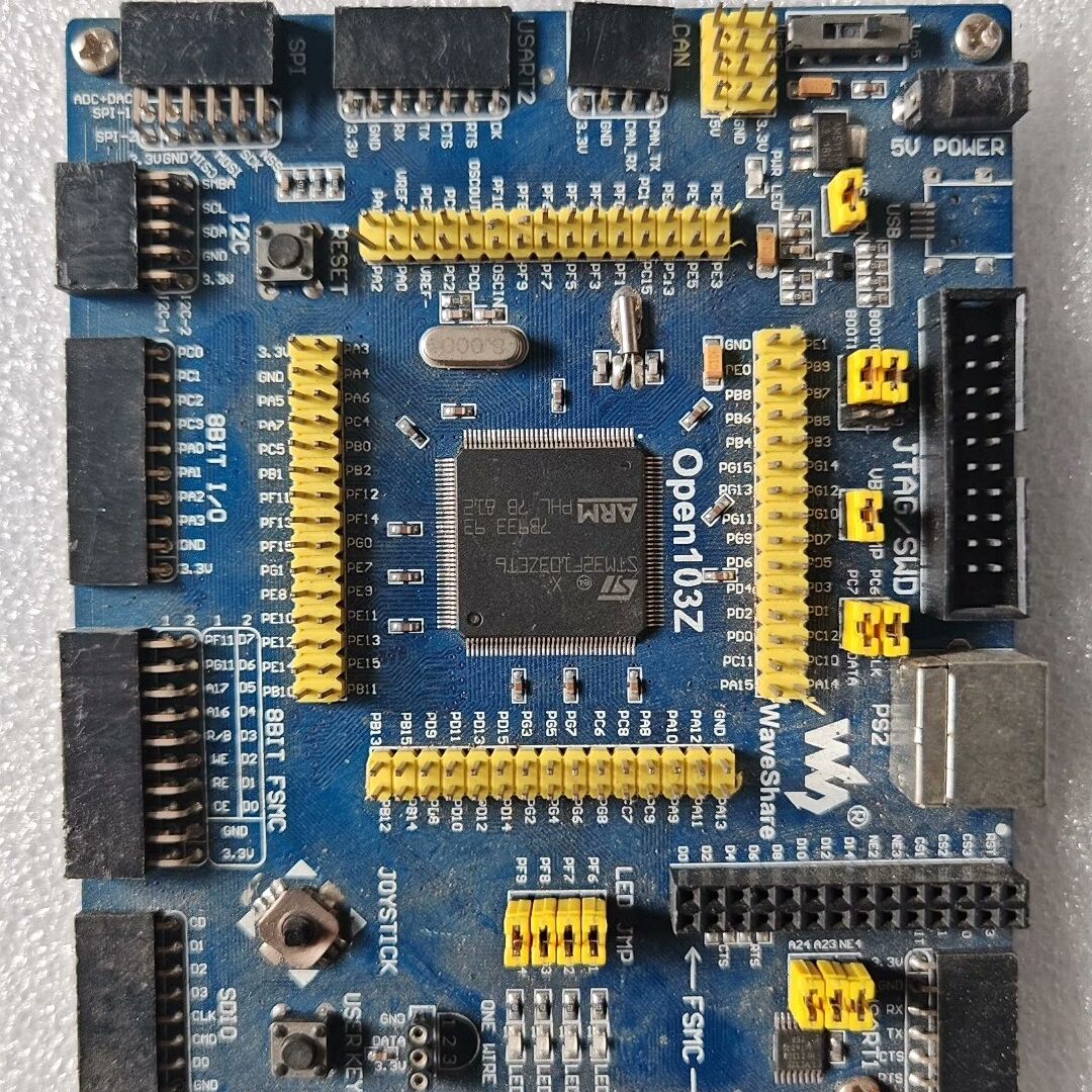 Waveshare Open103Z ARM开发板 实物拍摄