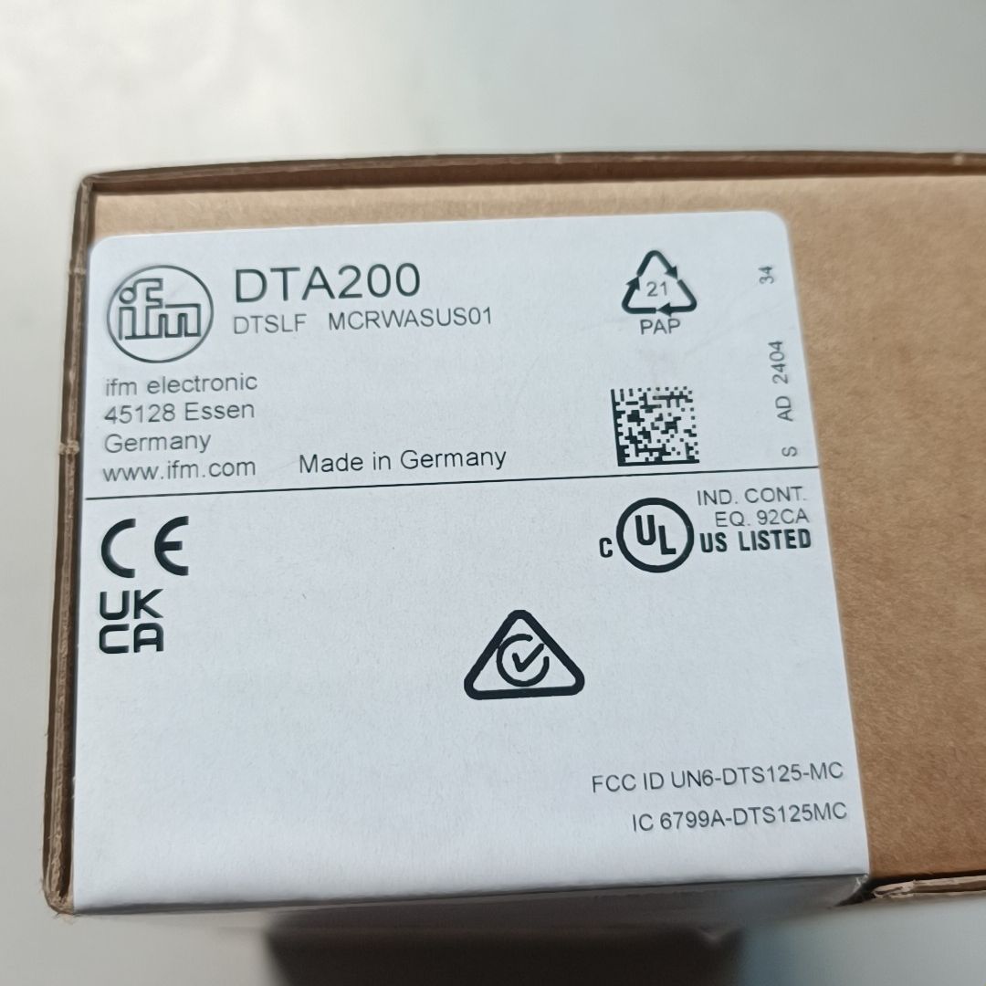 IFM 易福门ASI通讯功能数据读写RFID模块DTA200