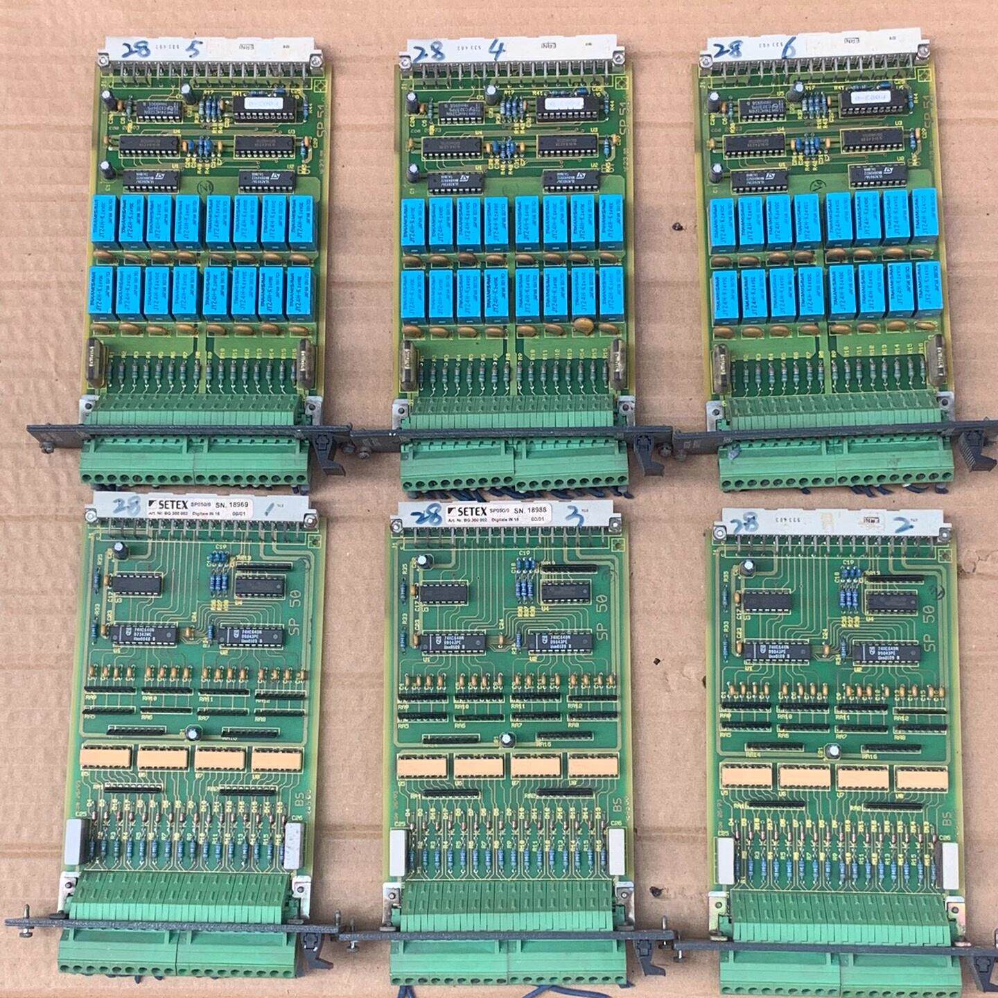 SETEX卡 sp050/0.    sp051/0各三片