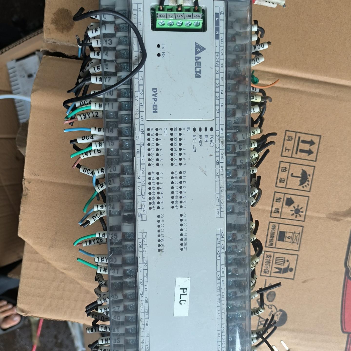 台达PLC DVP80EH00T3 功能正常 成色为实图 有