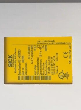 德国SICK西克安全继电器 UE11-4DX3D3.5 型号