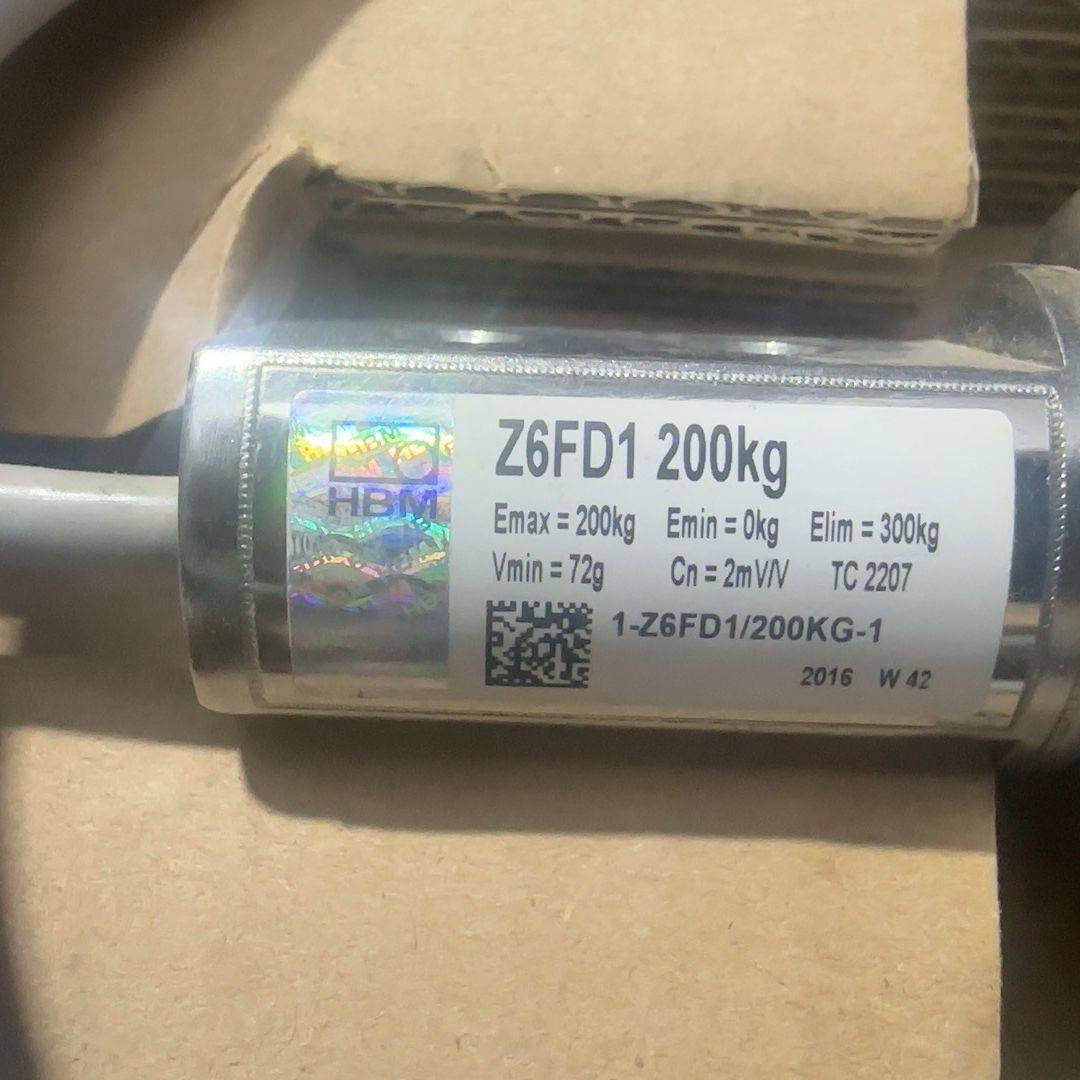 HBM称重传感器Z6FD1  200kg配的盒是10