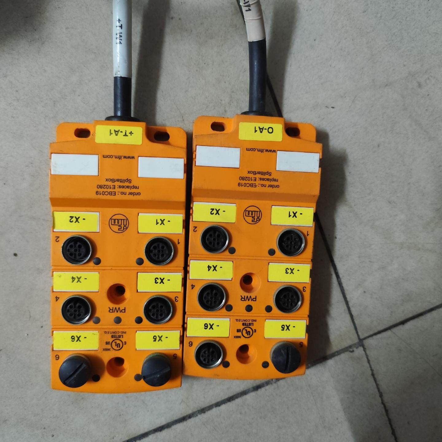 德国IFM易福门分配盒EBC019