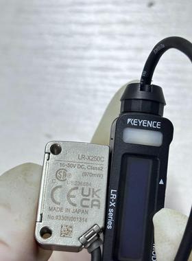 KEYENCE传感器LR-X250C 实物拍摄功能包好