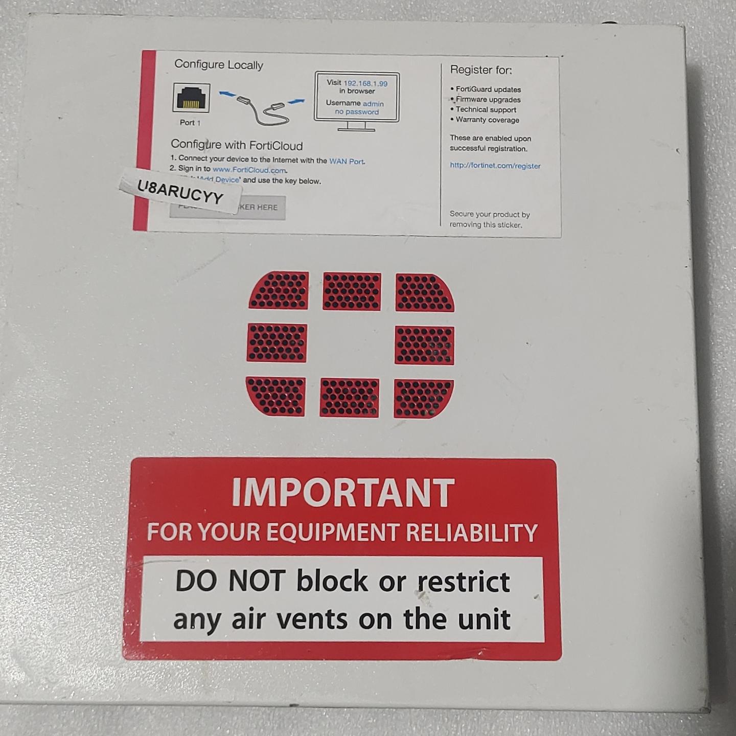 飞塔 FortiGate 90D 千兆企业级防火墙 成色轻微