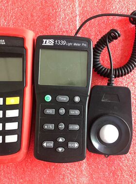 光照计 照度仪 TASI 632A.TES1339两台 9成