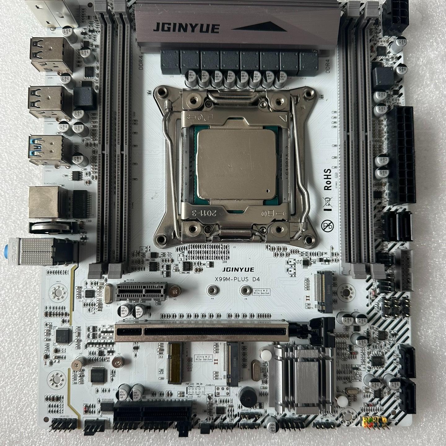 精粤x99m plus d4 送E5-2660v3处理器 功