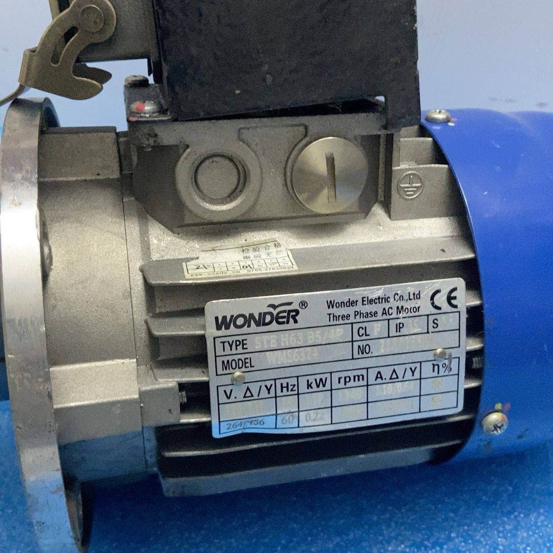 WONDER电机WMS6324 STE H63 B5/4P