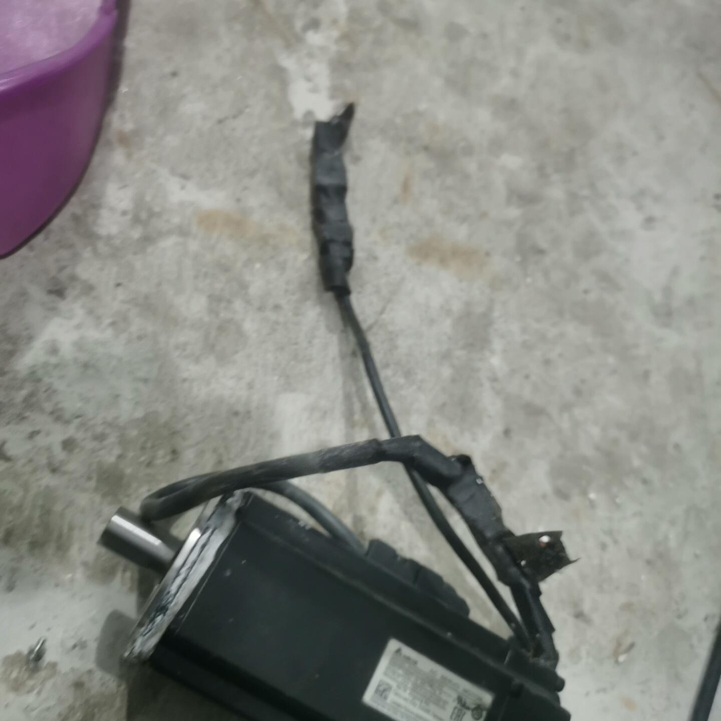 拆机台达电机 绝对值带刹车 ECMA-CA0807SS功能包