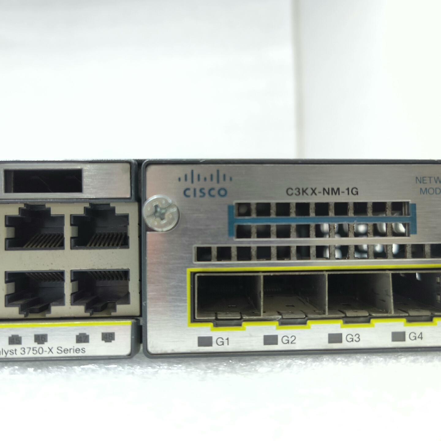 /CISCO WS-C3750X-48T-S 全千兆交换