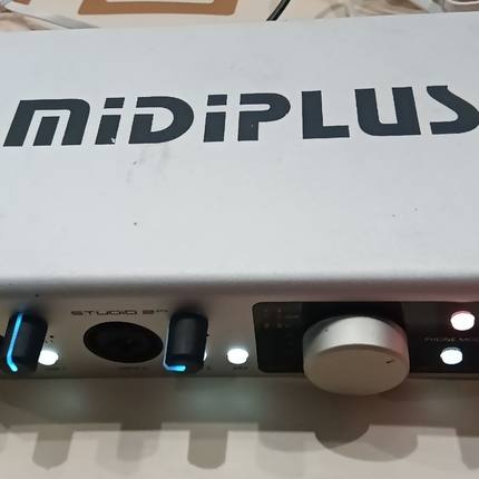 迷笛midiplus studio2 otg声卡 裸机没有其