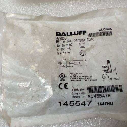 巴鲁夫接近开关BES008L BES M18MI-PSC80