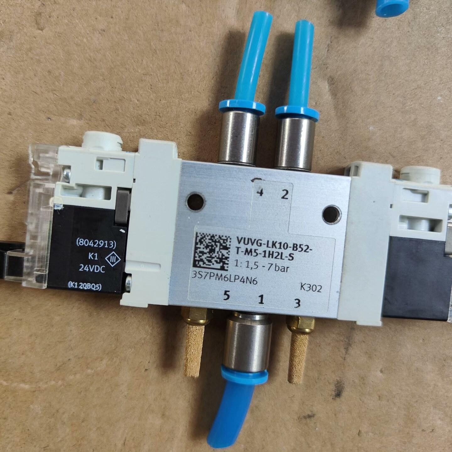 费斯托电磁阀VUVG-LK10-B52-T-M5-1H2L-