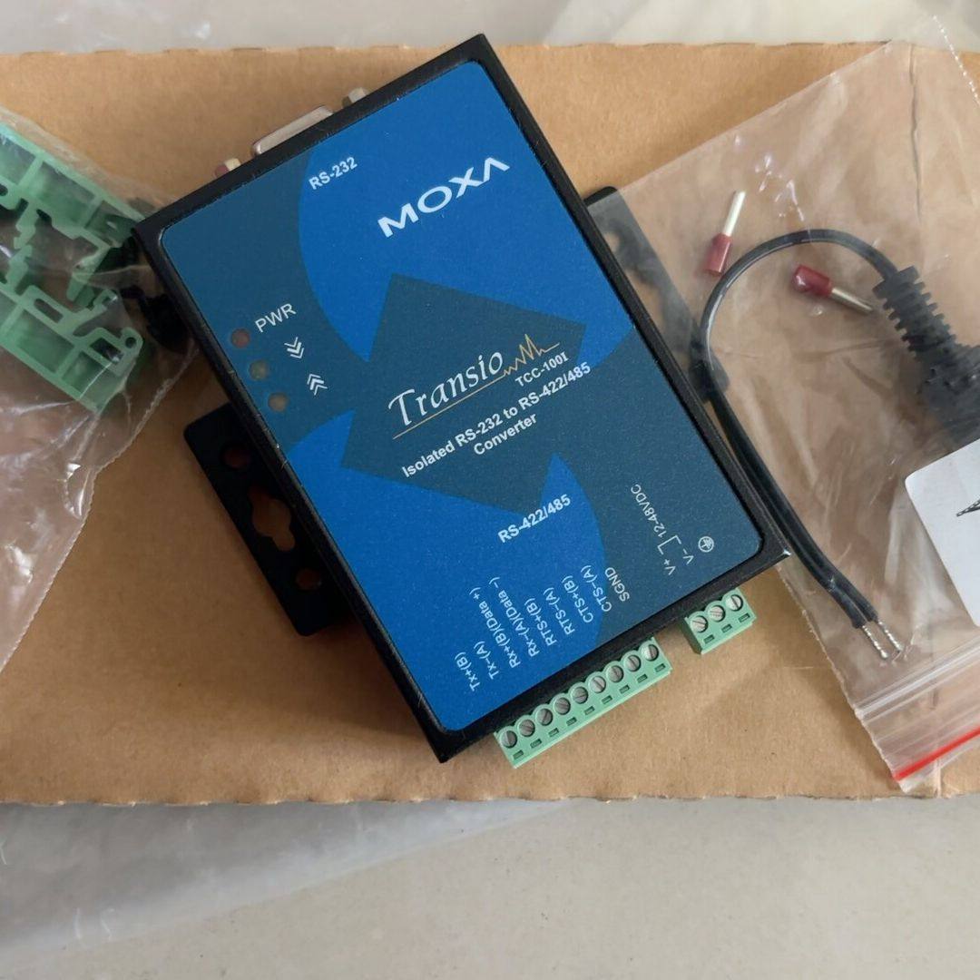 摩莎串口服务器 MOXA TCC-100I RS232 RS