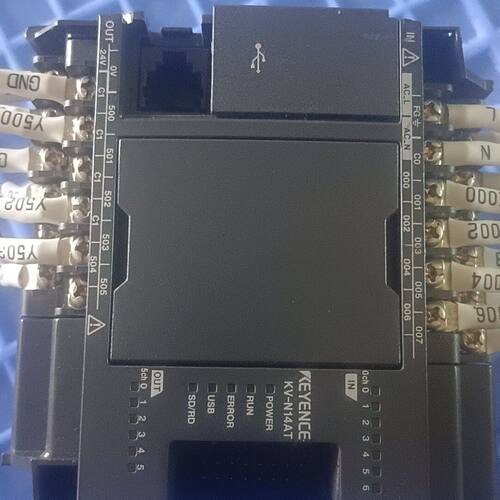 PLC KV-N14AT 拆机件 功能正常 实拍物