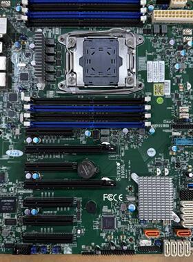 超微 X10SRL-F 单路X99服务器主板 C612芯片组
