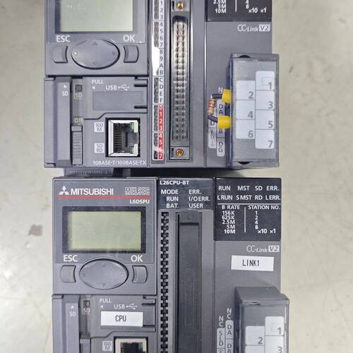 PLC模块L26CPU-BT L6DSPU显示器 拆