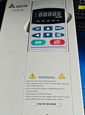 台达变频器 VFD037B23A 3.7KW 220V