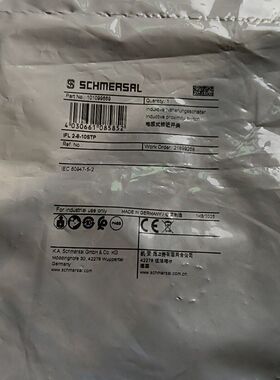 Schmersal施迈赛 101099669 电感式接近开关