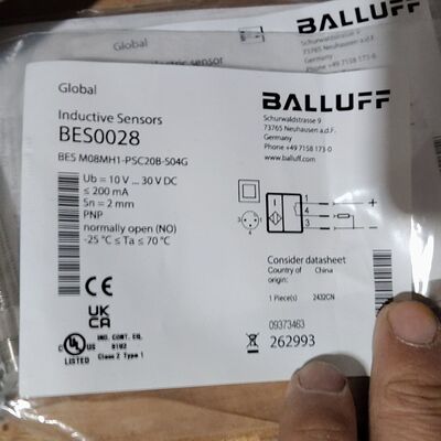 BES0028巴鲁夫  传感器