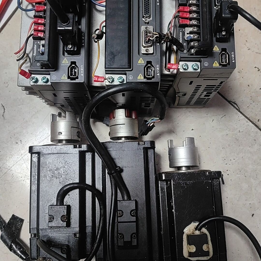 拆机伺服电机ECMA-C20807RS ECMA-C2080