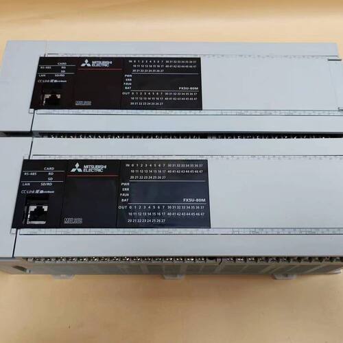 PLC FX5U FX5U-80MT 功能包好 成色漂
